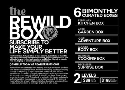 Large Rewild Subscription Box (Bi-monthly, starting Feb 2022)